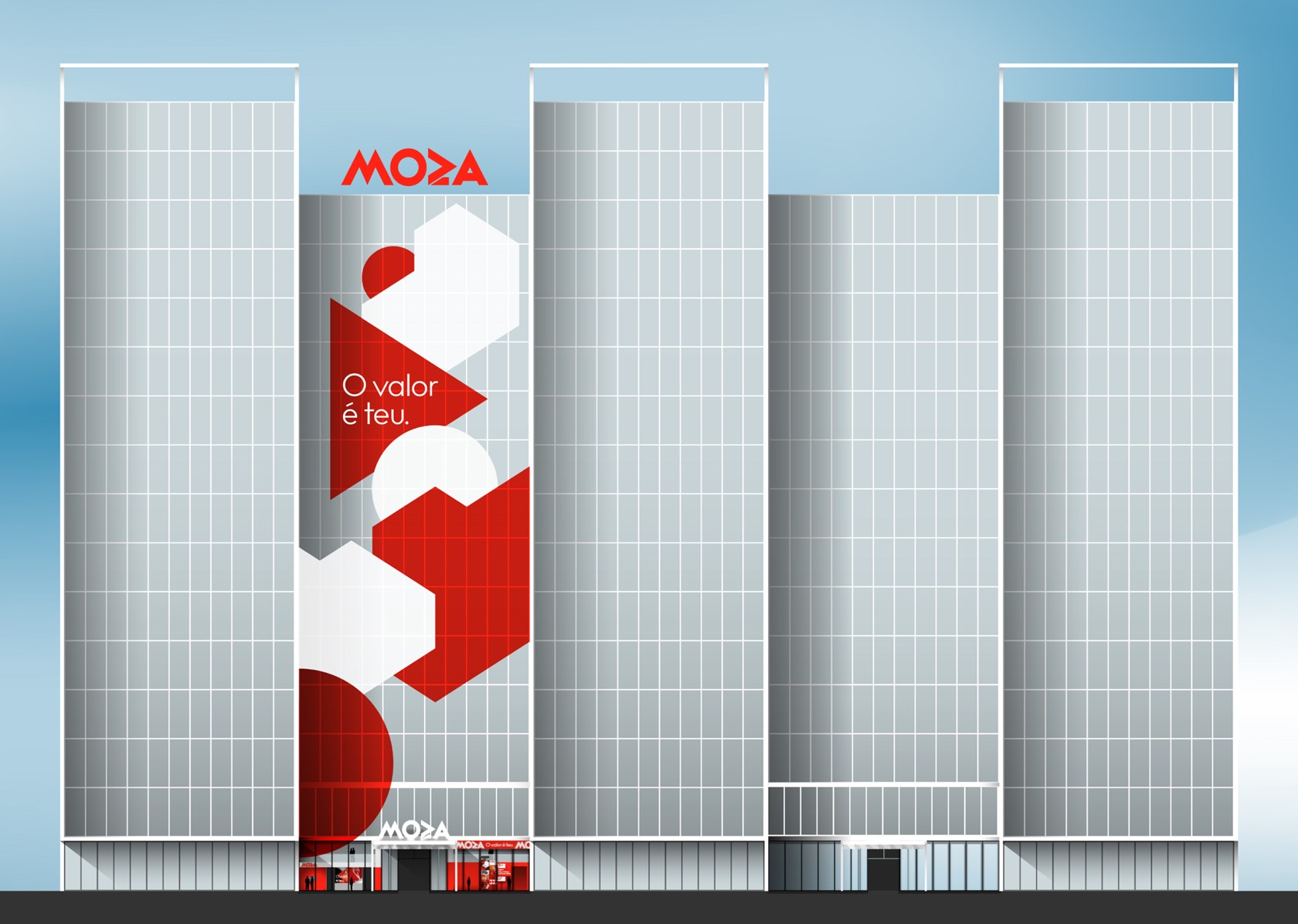 MOZA Banco — Construire une marque, marquer le bâtiment