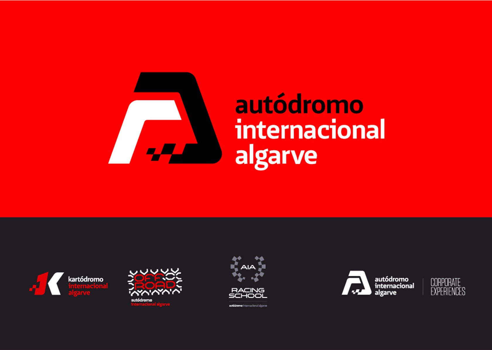 Piste internationale de l'Algarve -
Positionnement des pôles de la marque