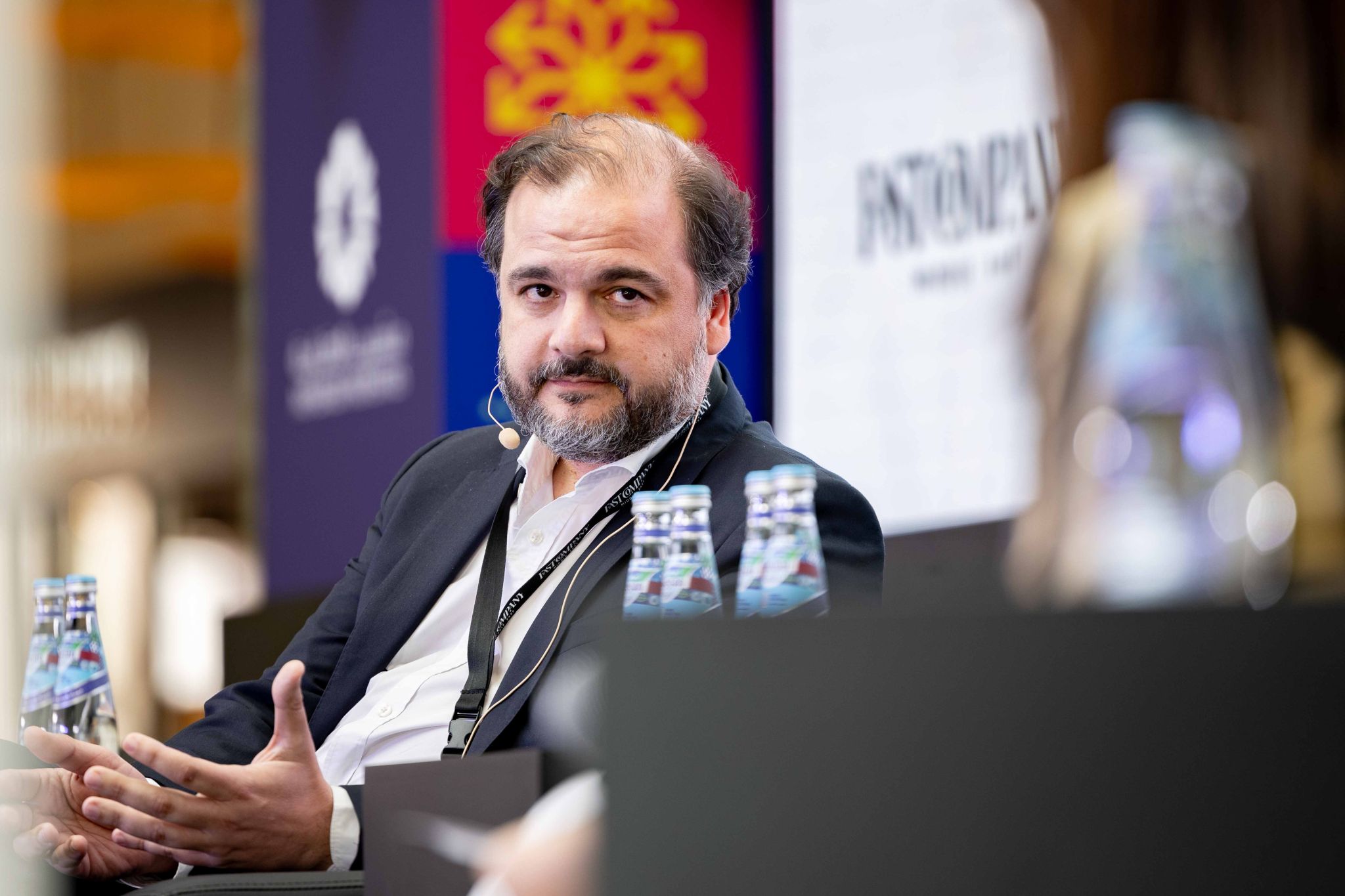 Miguel Viana, speaker at the Fast Company Middle East Design Summit 2024, Doha, Qatar.